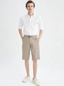 DeFacto Men Regular Fit Pure Cotton Chino Shorts