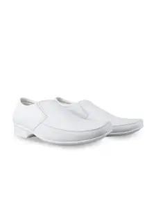 HikBi Men Leather Formal Slip-On Shoes