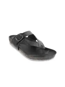 Mochi Men Leather Slip-On Comfort Sandals
