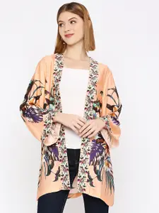 Cloth Haus India Women Printed Kimono Shrug