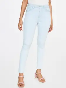 AND Women Skinny Fit Mid-Rise Jeans