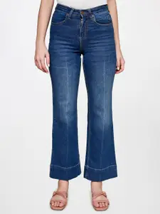 AND Women High-Rise Light Fade Bootcut Jeans