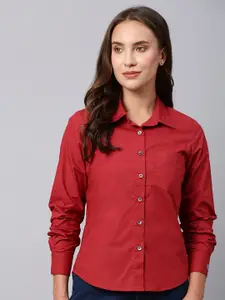 Chemistry Regular Fit Pure Cotton Casual Shirt