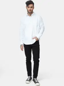 The Souled Store Men Slim Fit Mid-Rise Clean Look Stretchable  Jeans