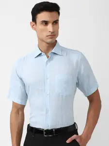 Van Heusen Opaque Pure Linen Formal Shirt