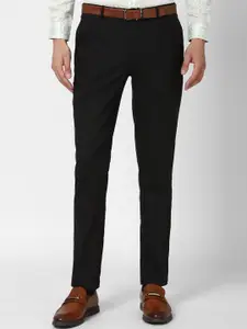 Peter England Men Slim Fit Formal Trousers