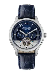 Ingersoll The Tempest Men Leather Straps Multi Function Automatic Motion Watch I12103