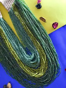 Bamboo Tree Jewels Alloy Artificial Beads Necklace