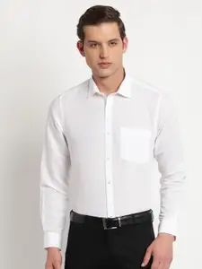 Turtle Modern Slim Fit Cotton Linen Formal Shirt