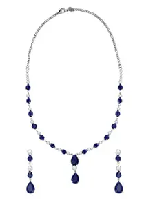 Mahi Rhodium-Plated Necklace