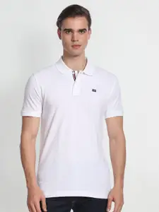 Arrow Sport Men Cotton Polo Collar Regular Fit T-shirt
