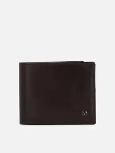 Van Heusen Men Leather Two Fold Wallet With SD Card Holder