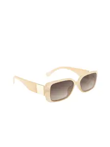 DressBerry Women Rectangle Sunglasses with UV Protected Lens DB-M23127