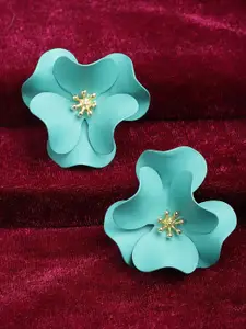 Bohey by KARATCART Floral Studs Earrings