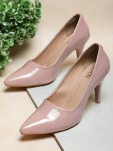 SHUZ TOUCH Pointed Toe Slim Pumps