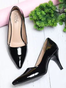 SHUZ TOUCH Pointed Toe Slim Pumps