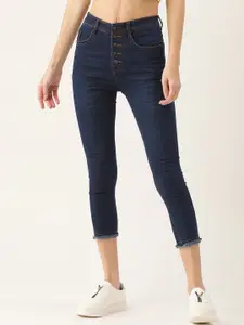 urSense Women Slim Fit Stretchable Cropped Jeans