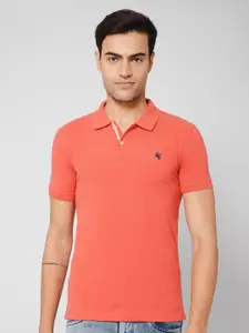 Cantabil Men Polo Collar Regular Fit Cotton T-shirt