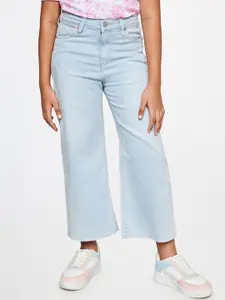 AND Girls Straight Fit Mid-Rise Jeans