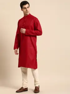 Anouk Men Solid Kurta