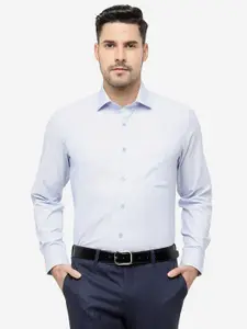 Greenfibre Slim Fit Micro Ditsy Printed Pure Cotton Formal Shirt