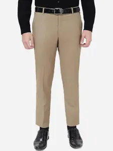 JADE BLUE Men Slim Fit Formal Trousers