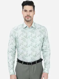 JB STUDIO Slim Fit Floral Printed Formal Shirt