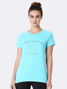 Van Heusen Proactive Women Anti Bacterial Round Neck T-Shirt