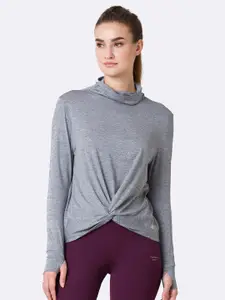 Van Heusen Proactive Elite Anti Bacterial Quick Dry Cropped T-Shirt