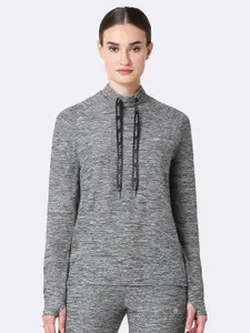 Van Heusen Athleisure Solid Antibacterial Moisture Wicking T-Shirt