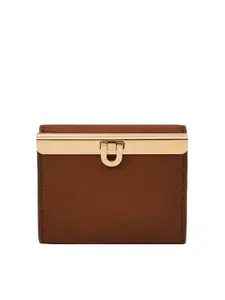 Fossil Women Leather Card Holder