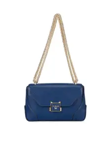 Da Milano Women Leather Structured Sling with Buckled