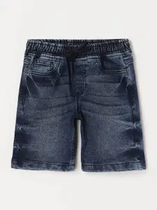 Fame Forever by Lifestyle Boys Washed Regular Fit Cotton Denim Shorts