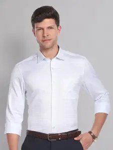 AD By Arvind Micro Checks Checked Formal Shirt