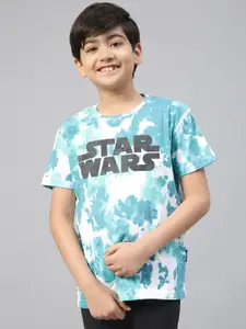 Lil Tomatoes Boys Star Wars Typography Dyed T-shirt