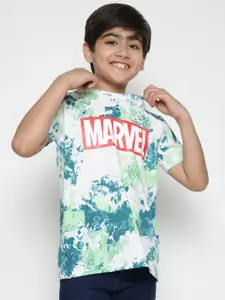 Lil Tomatoes Boys Comfort Marvel Printed Short Sleeves T-shirt