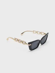 20Dresses Women Cateye Chain Link Acrylic Sunglasses With Regular Lens SG010799