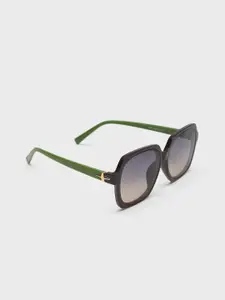 20Dresses Women Square Acrylic Sunglasses With Regular Lens SG010792