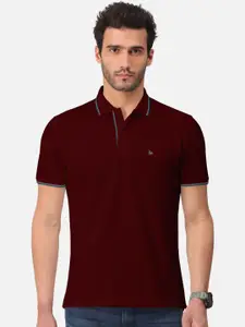 BULLMER Short Sleeve Polo Collar Cotton T-shirt