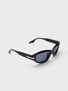 20Dresses Women Rectangular Acrylic Sunglasses With Regular Lens SG010727