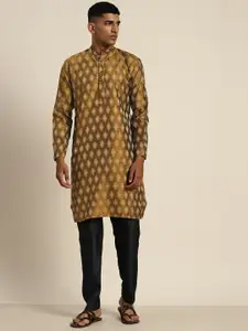 SOJANYA Ethnic Motifs Silk Cotton Kurta