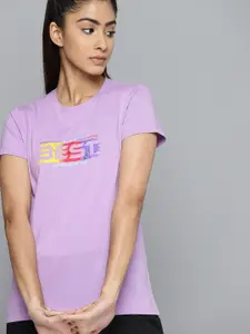 HRX by Hrithik Roshan Typography Printed Bio-Wash Training Sports T-shirt