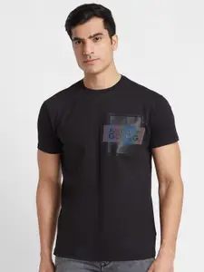 Globus Holographic Print Pure Cotton T-Shirt