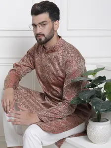 SOJANYA Woven Design Ethnic Motifs Kurta