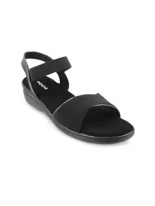 Mochi Women Open Toe Backstrap Flats