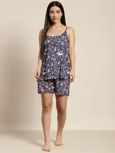 MBeautiful Floral Printed Night Suit