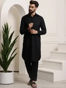 SOJANYA Cotton Linen Kurta With Pyjamas