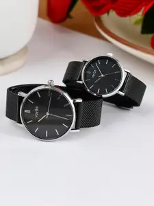 Voylla Leather Bracelet Style Straps Analogue Couple Watch 8905124490343