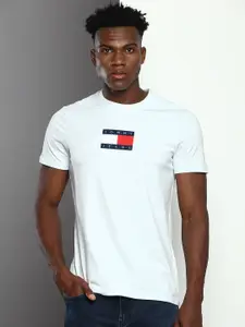 Tommy Hilfiger Brand Logo Printed Slim Fit T-shirt