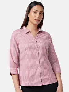 Annabelle by Pantaloons Vertical Stripes Striped Casual Shirt